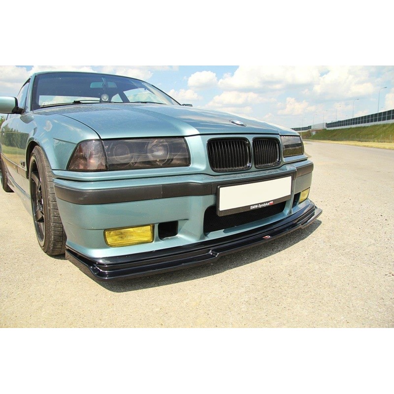 FRONT SPLITTER V.1 BMW M3 E36 GLOSS BLACK