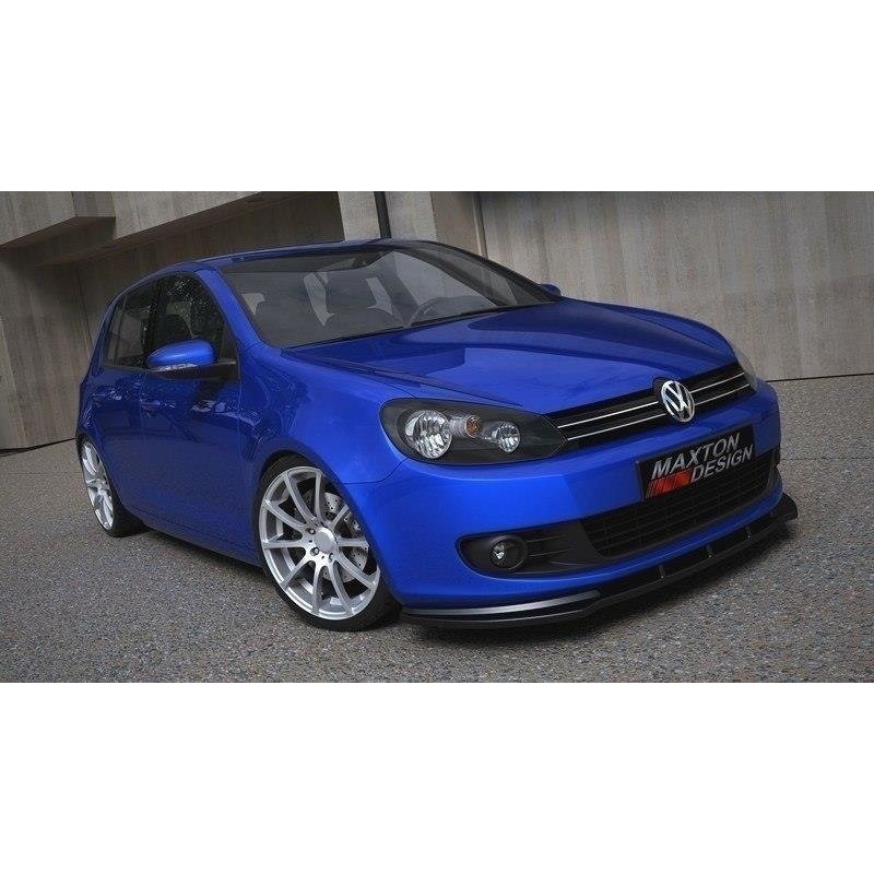 FRONT SPLITTER VW GOLF VI / JETTA (standard) GLOSS BLACK