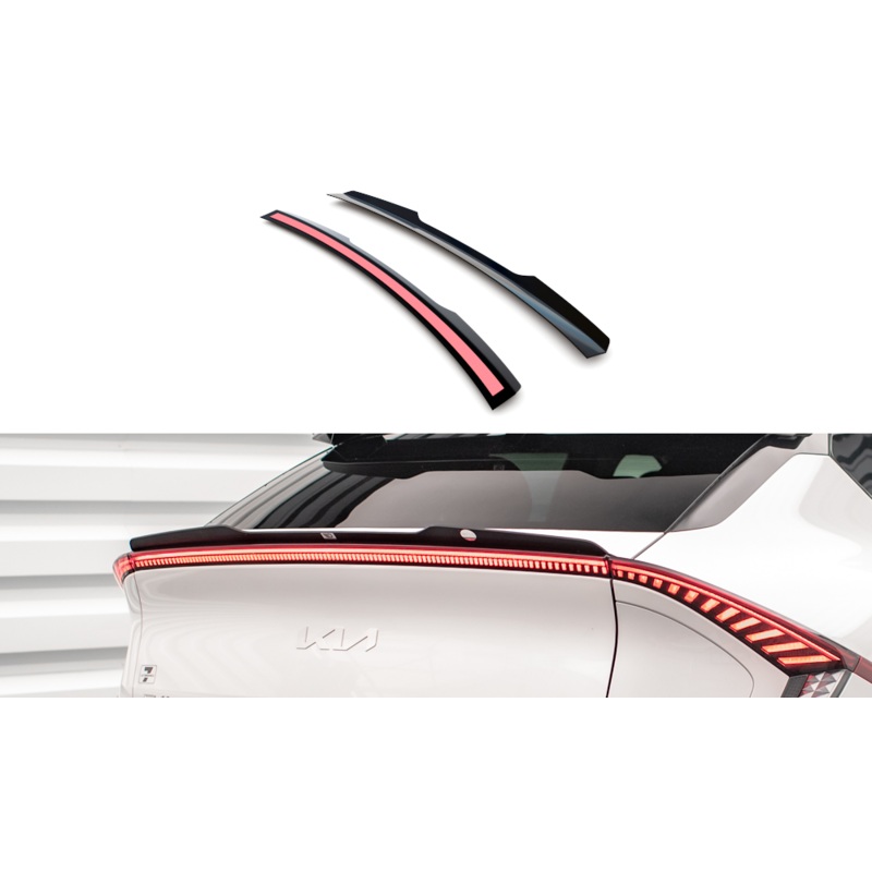 LOWER SPOILER CAP KIA EV6 GT-LINE MK1 GLOSS BLACK