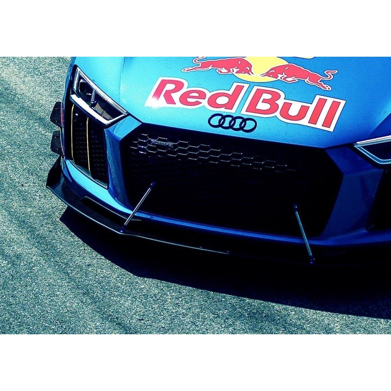 RACING FRONT SPLITTER AUDI R8 MK.2 BLACK