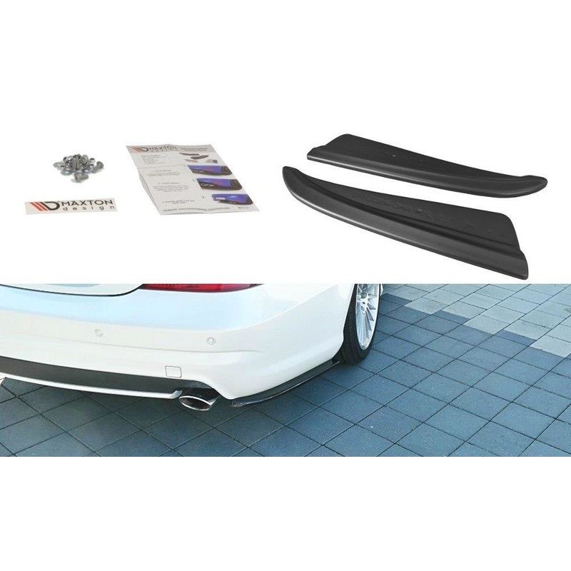 REAR SIDE SPLITTERS MERCEDES CLS C219 55AMG GLOSS BLACK
