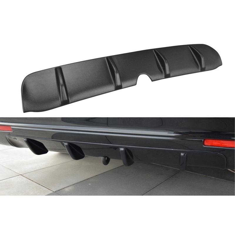 REAR VALANCE TSX CU2 PRE-FACELIFT / ACCORD MK8. (CU-SERIES) PREFACE SEDAN GLOSS BLACK