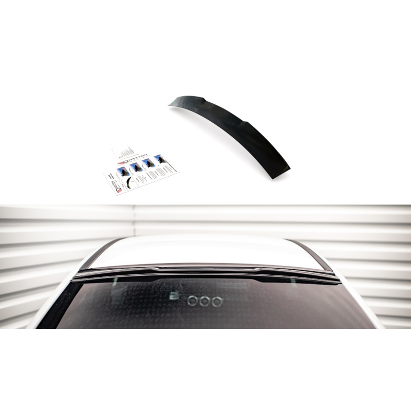 REAR WINDOW EXTENSION THE EXTENSION MERCEDES A35 SEDAN V177 GLOSS BLACK