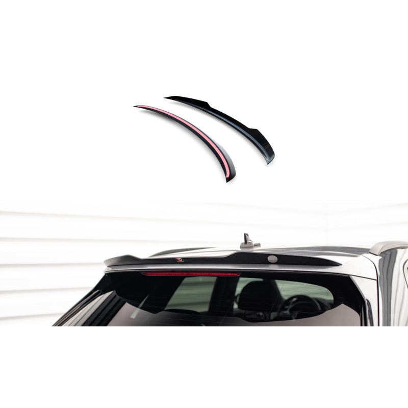 SPOILER CAP AUDI Q3 S-LINE F3 GLOSS BLACK
