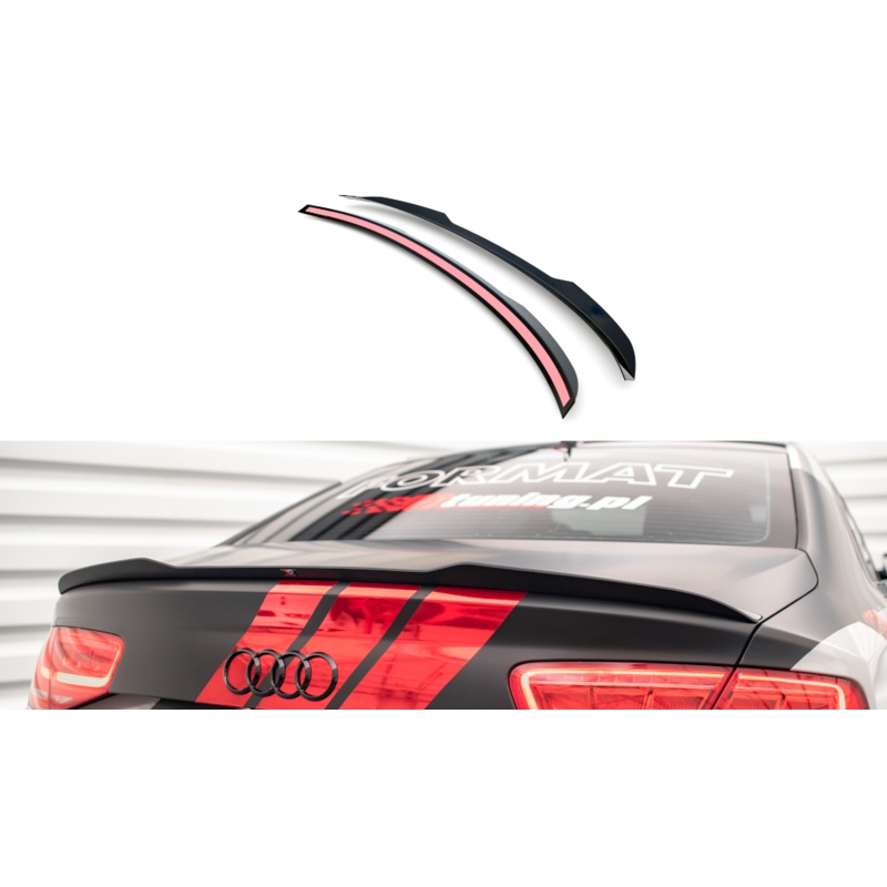 SPOILER CAP AUDI S8 D4 GLOSS BLACK