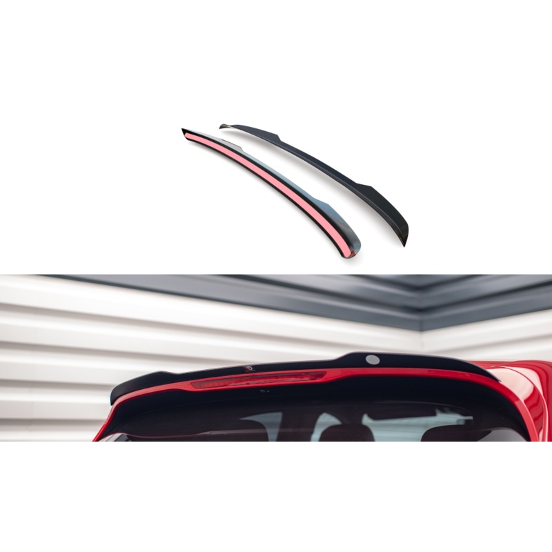SPOILER CAP PORSCHE MACAN MK1 FACELIFT GLOSS BLACK