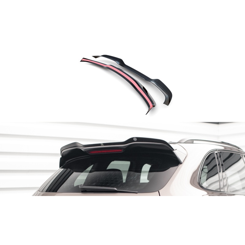SPOILER CAP PORSCHE PORSCHE CAYENNE MK2 GLOSS BLACK