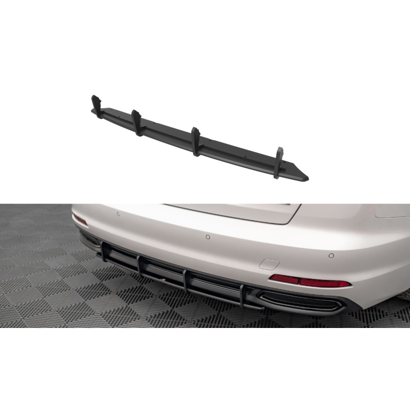 STREET PRO REAR DIFFUSER AUDI A6 C8 BLACK