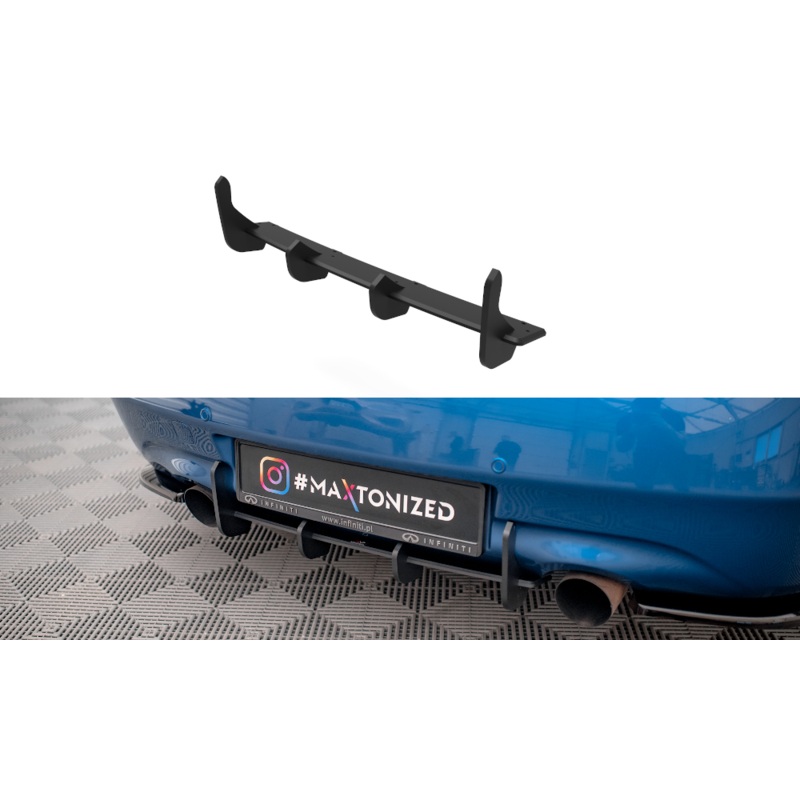 STREET PRO REAR DIFFUSER INFINITI G37 COUPE BLACK