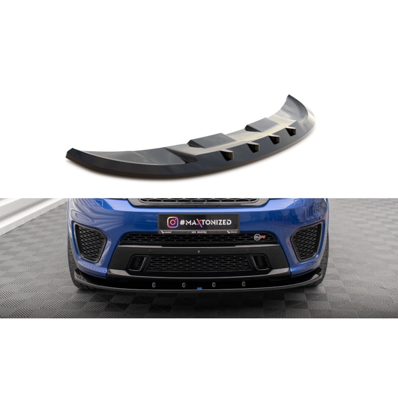 FRONT SPLITTER V.1 LAND ROVER RANGE ROVER SPORT SVR MK2 GLOSS BLACK