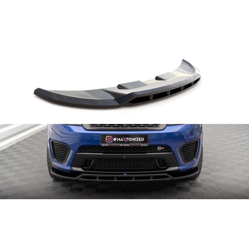 FRONT SPLITTER V.2 LAND ROVER RANGE ROVER SPORT SVR MK2 GLOSS BLACK