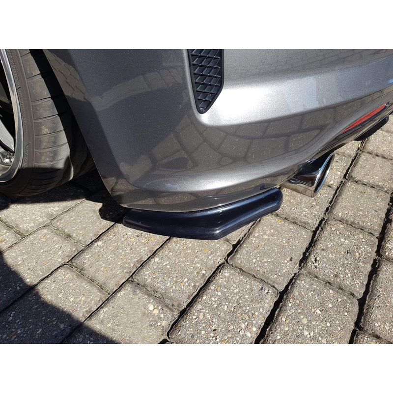 REAR SIDE SPLITTERS VOLKSWAGEN SCIROCCO MK.3 R FACELIFT GLOSS BLACK