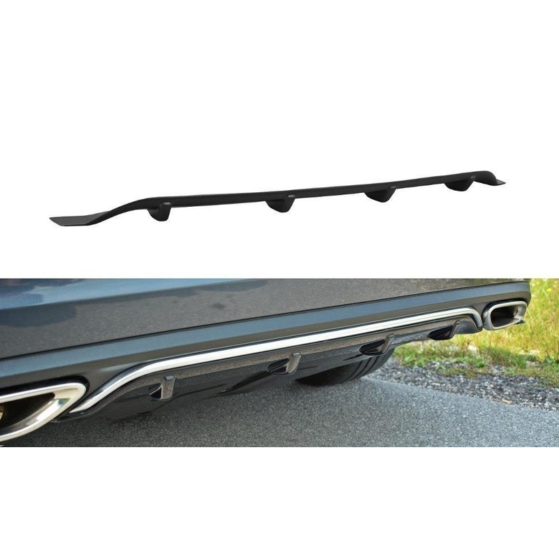 REAR VALANCE MERCEDES E W212 (C207/A207) GLOSS BLACK