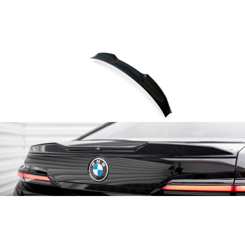 SPOILER CAP 3D BMW 7 M-PACK / M760 G70 GLOSS BLACK