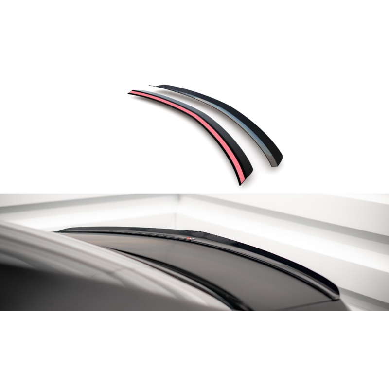 SPOILER CAP MERCEDES-BENZ C SEDAN W204 / C COUPE C204 GLOSS BLACK