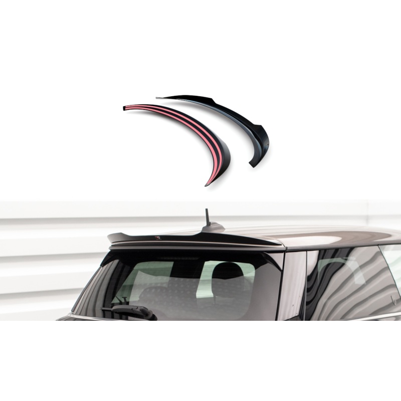 SPOILER CAP MINI COOPER S F56 FACELIFT GLOSS BLACK