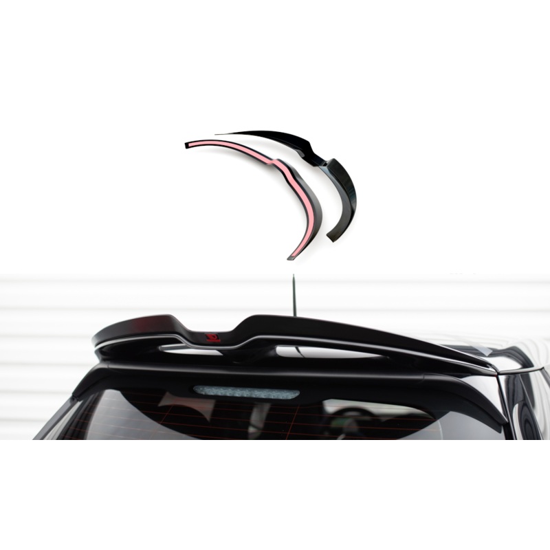SPOILER CAP MINI COOPER S JOHN COOPER WORKS F56 FACELIFT GLOSS BLACK