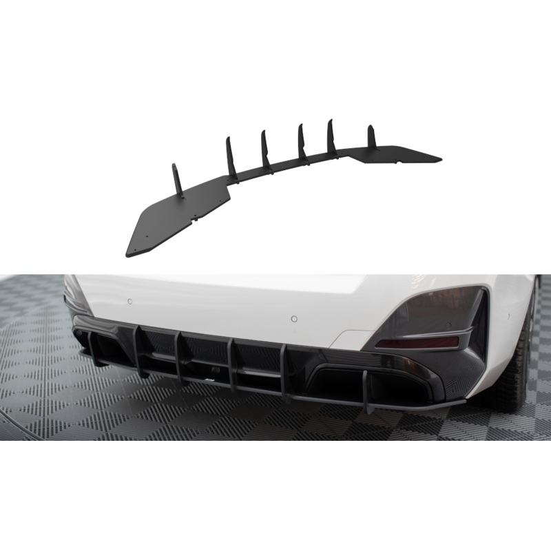 STREET PRO REAR DIFFUSER BMW I4 M-PACK G26 BLACK