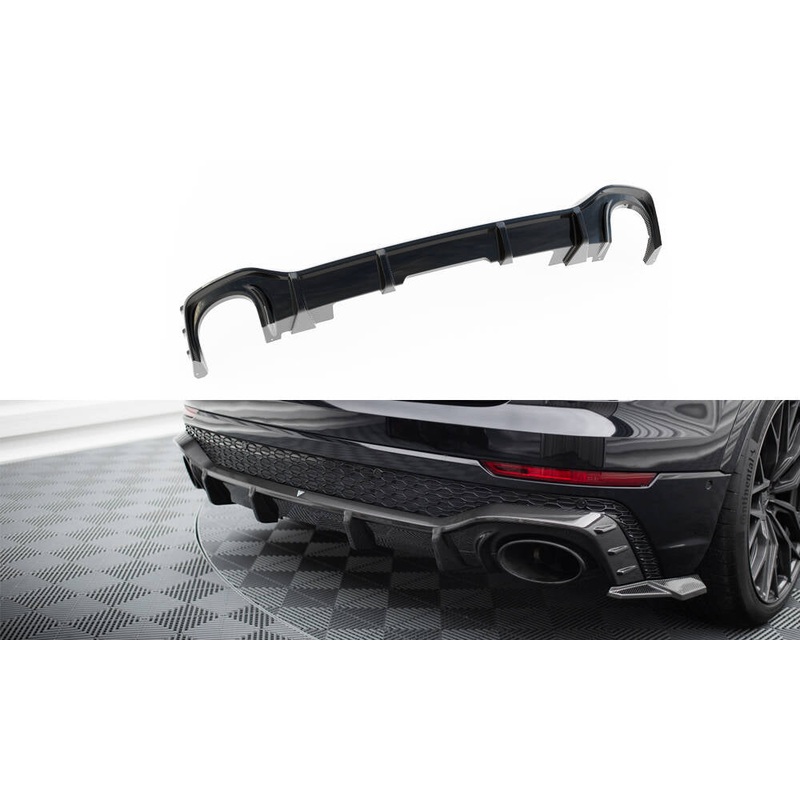 CARBON FIBER REAR DIFFUSER AUDI RSQ8 MK1
