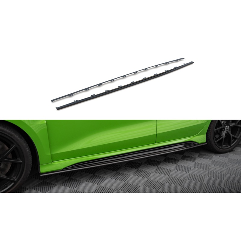 CARBON FIBER SIDE SKIRTS AUDI RS3 SEDAN / SPORTBACK 8Y