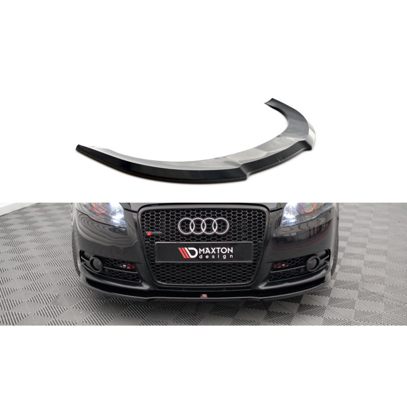 FRONT SPLITTER AUDI A4 S-LINE B7 GLOSS BLACK