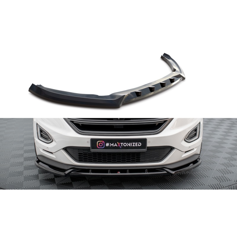 FRONT SPLITTER FORD EDGE SPORT MK2 GLOSS BLACK