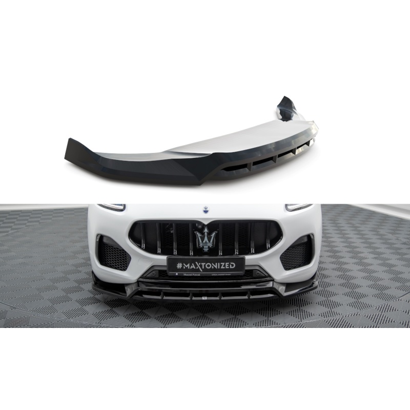 FRONT SPLITTER MASERATI GRECALE GT / MODENA MK1 GLOSS BLACK