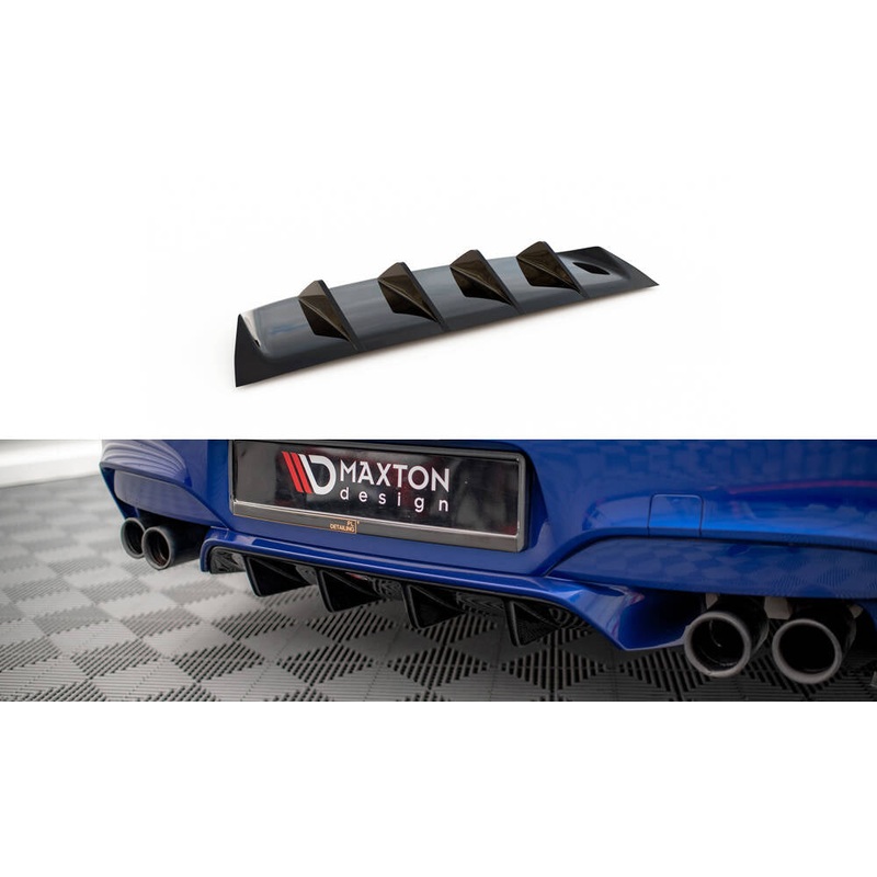 REAR VALANCE BMW M6 GRAN COUPE / COUPE / CABRIOLET F06 / F13 / F12 GLOSS BLACK