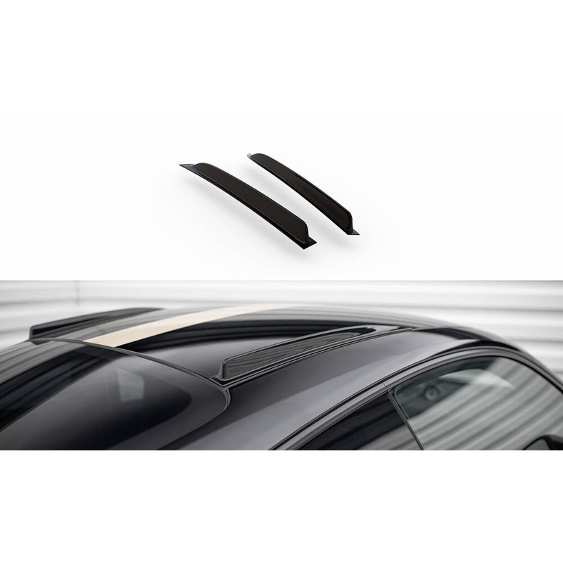ROOF RAILS (SHORT) PORSCHE 911 992 GT3 GLOSS BLACK