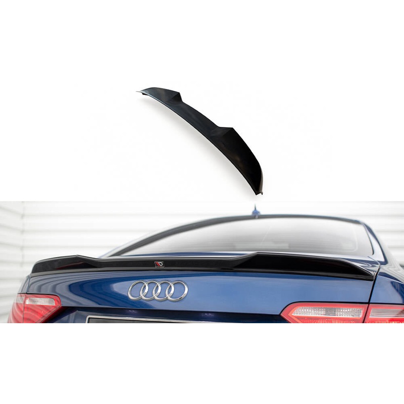 SPOILER CAP 3D AUDI A5 / A5 S-LINE / S5 COUPE 8T GLOSS BLACK