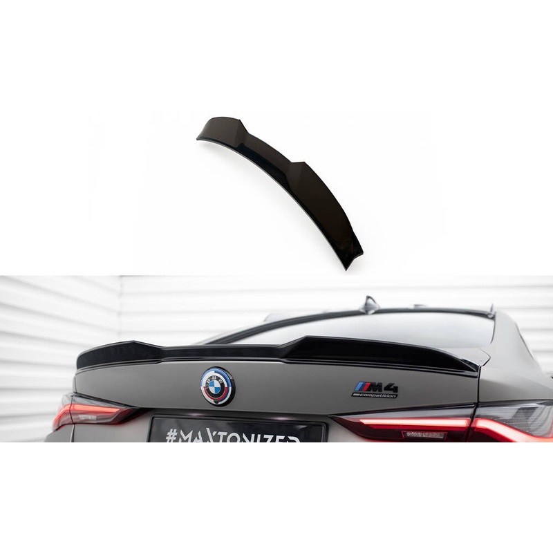 SPOILER CAP 3D BMW M4 G82 GLOSS BLACK