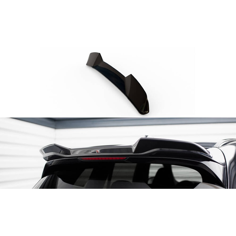 SPOILER CAP 3D BMW X3 M F97 FACELIFT GLOSS BLACK