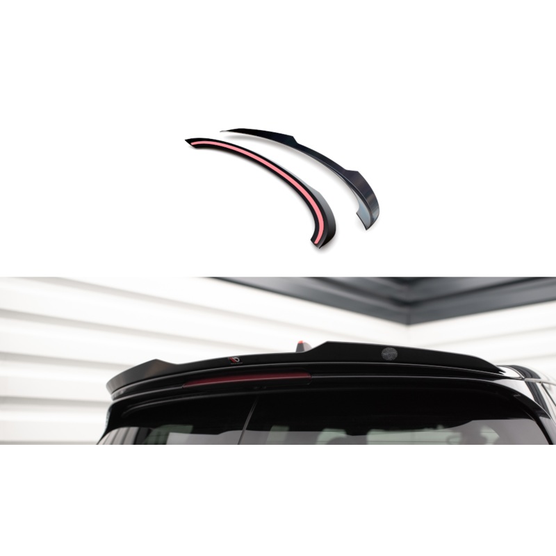 SPOILER CAP MINI COOPER CLUBMAN JOHN COOPER WORKS F54 FACELIFT GLOSS BLACK
