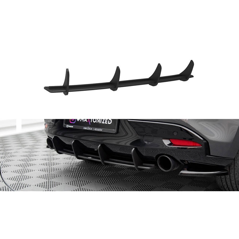 STREET PRO REAR DIFFUSER MAZDA 3 MK4 BLACK