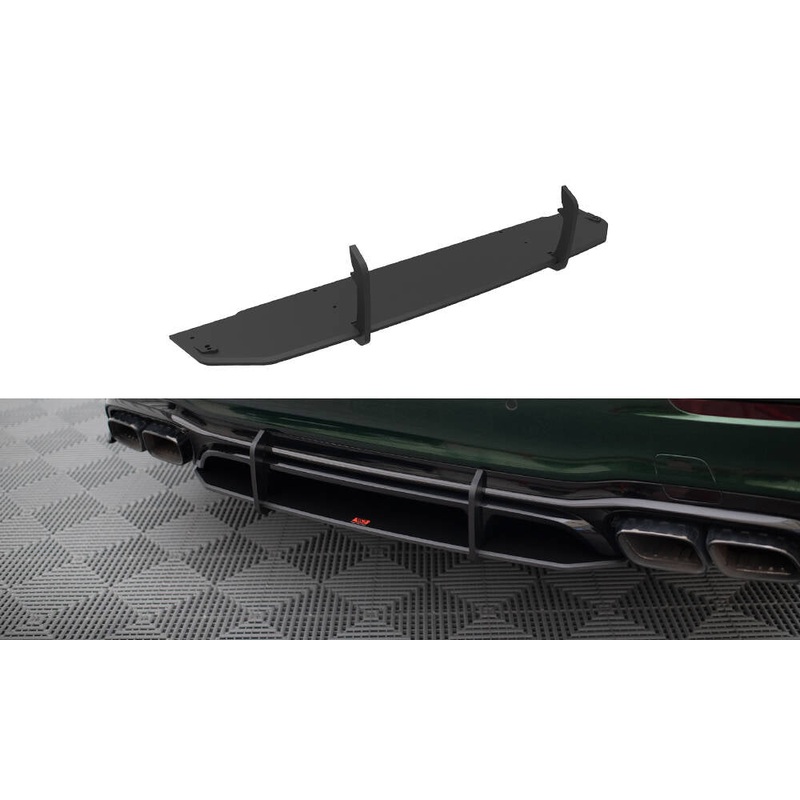 STREET PRO REAR DIFFUSER MERCEDES-AMG E63 W213 FACELIFT BLACK