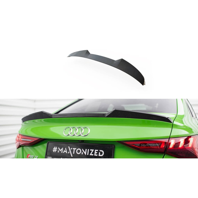 CARBON FIBER TAILGATE SPOILER AUDI RS3 SEDAN 8Y
