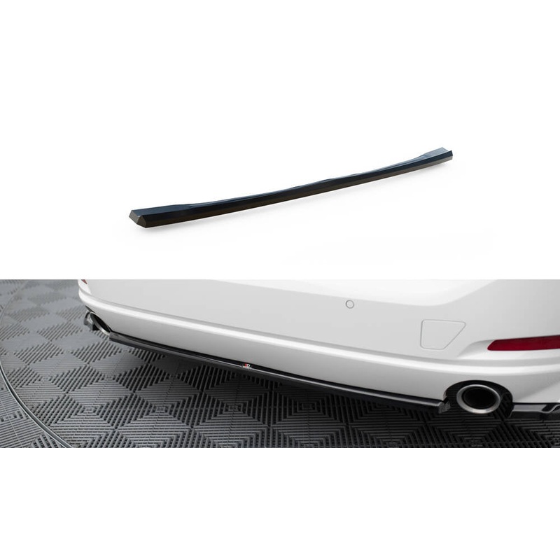 CENTRAL REAR SPLITTER FOR BMW 3 SEDAN / TOURING G20 / G21 FACELIFT GLOSS BLACK