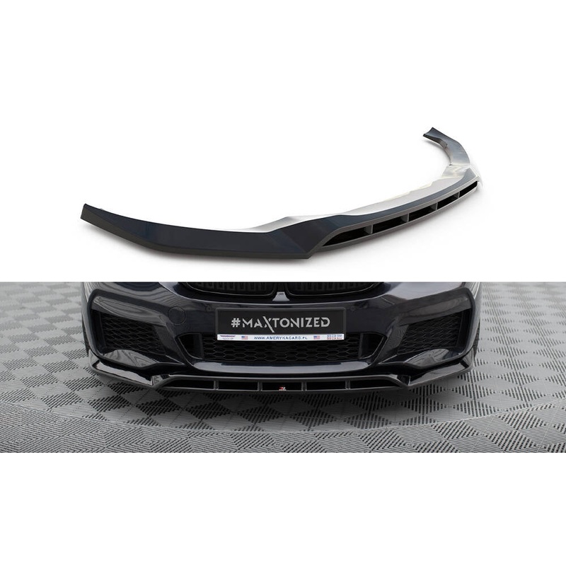 FRONT SPLITTER BMW 6 GT M-PACK G32 GLOSS BLACK