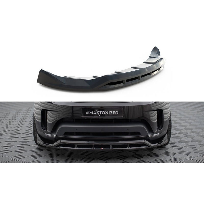 FRONT SPLITTER LAND ROVER DISCOVERY HSE MK5 GLOSS BLACK