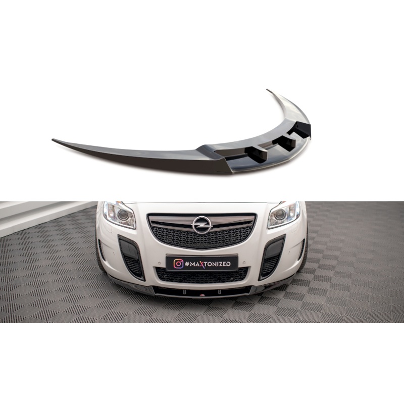FRONT SPLITTER V.1 OPEL INSIGNIA OPC MK1 GLOSS BLACK
