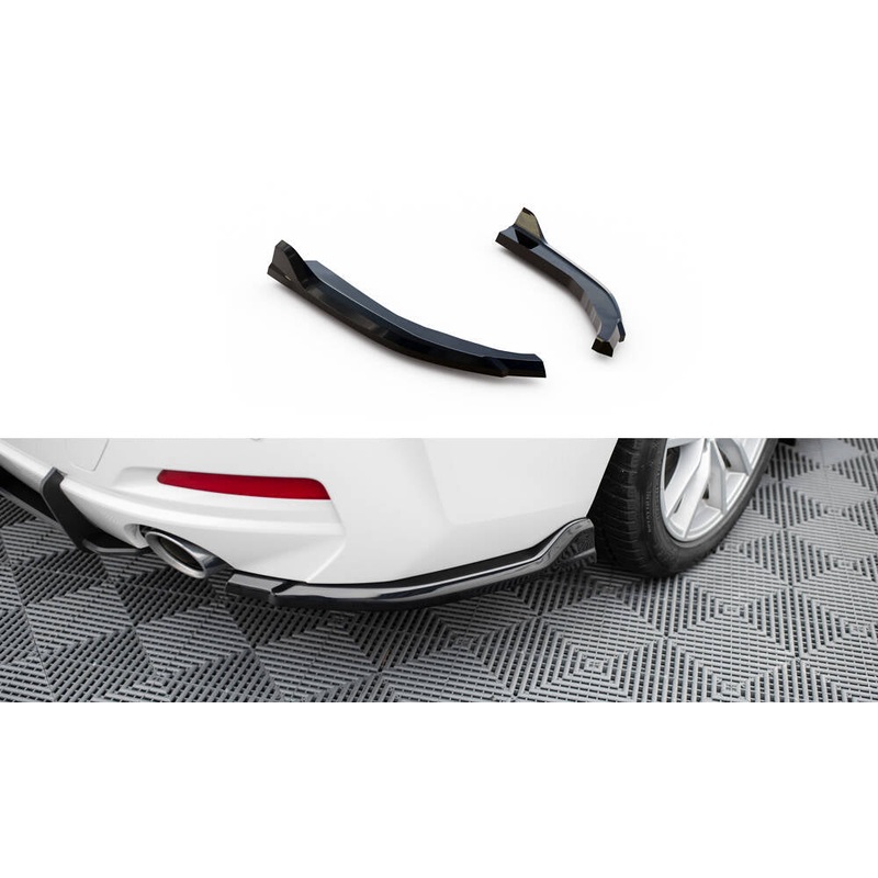 REAR SIDE SPLITTERS BMW 3 SEDAN / TOURING G20 / G21 FACELIFT GLOSS BLACK