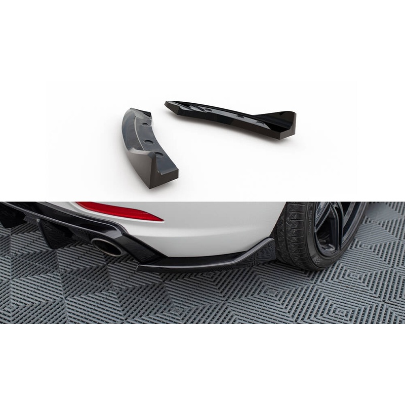 REAR SIDE SPLITTERS BMW Z4 E89 GLOSS BLACK
