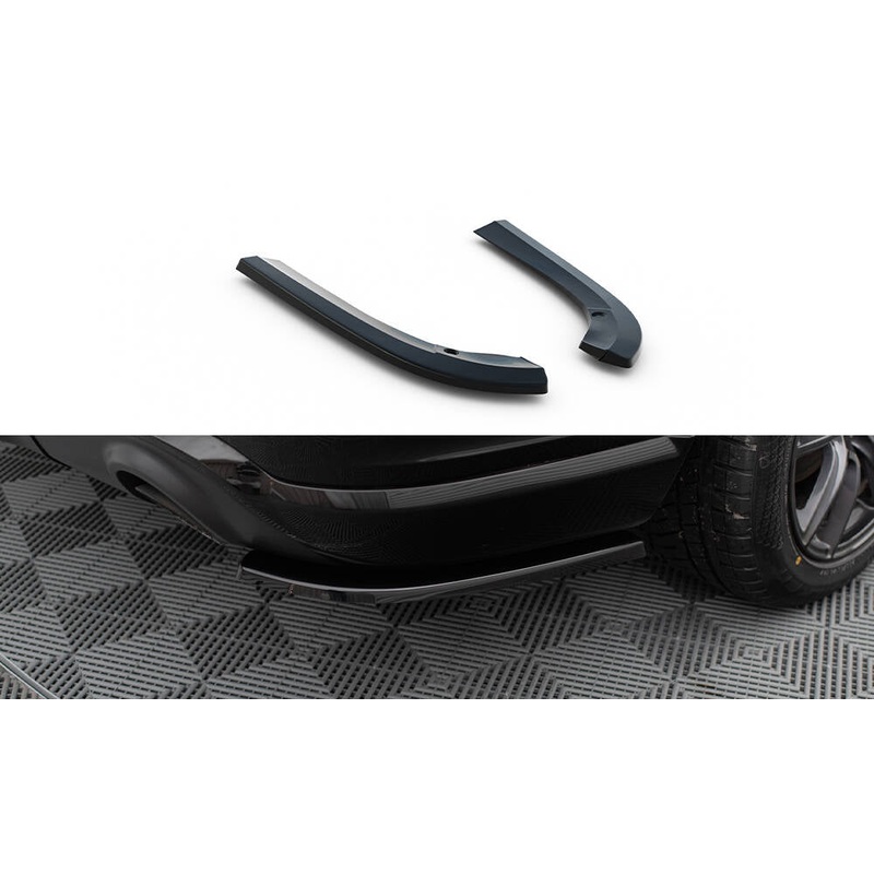 REAR SIDE SPLITTERS DODGE DURANGO SRT MK3 GLOSS BLACK