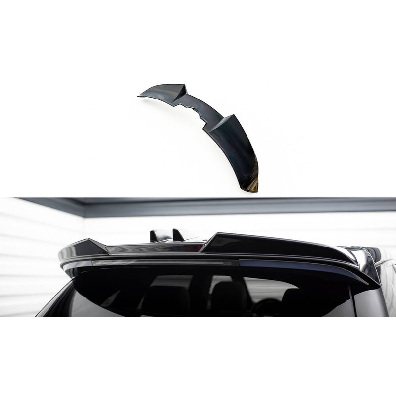 SPOILER CAP 3D LAND ROVER RANGE ROVER EVOQUE MK1 FACELIFT GLOSS BLACK