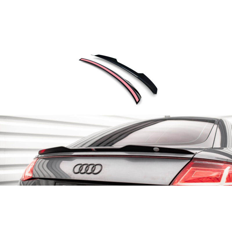 SPOILER CAP AUDI TT S / S-LINE 8S GLOSS BLACK