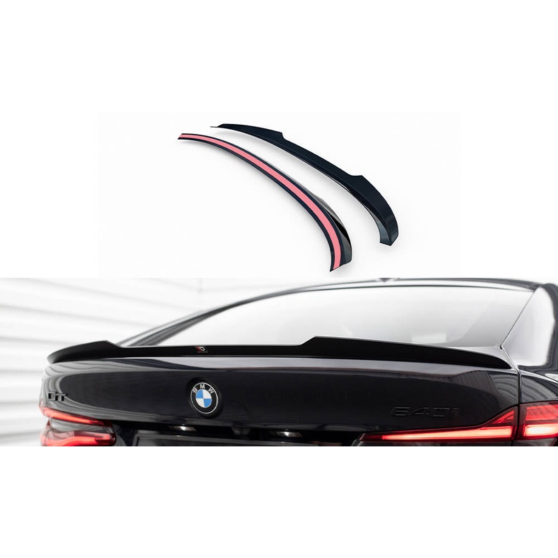 SPOILER CAP FOR BMW 6 GT G32 M-PACK GLOSS BLACK