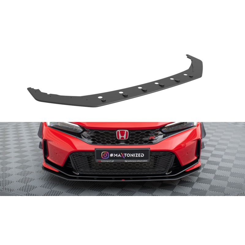 STREET PRO FRONT SPLITTER HONDA CIVIC TYPE-R MK 11 BLACK