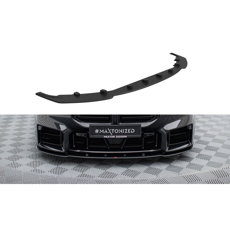 STREET PRO FRONT SPLITTER V.1 BMW M2 G87 BLACK