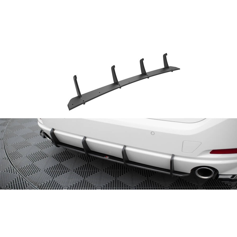 STREET PRO REAR DIFFUSER BMW 3 SEDAN / TOURING G20 / G21 FACELIFT BLACK