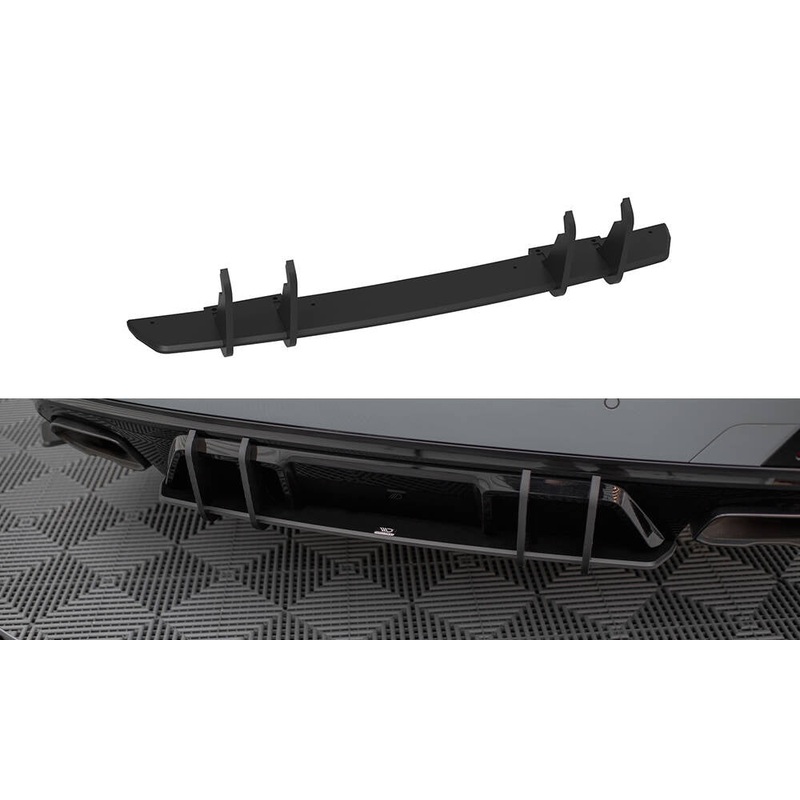 STREET PRO REAR DIFFUSER BMW 4 GRAN COUPE M440I G26 BLACK